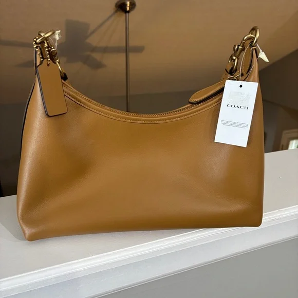 NWT Coach Juliet 30 Shoulder Bag- Honey Brown - Picture 5 of 10